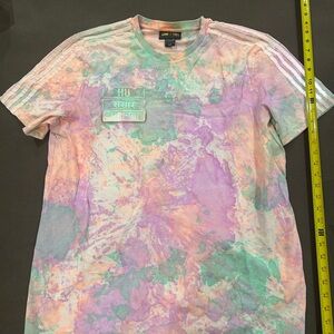 Adidas HU Human x Pharrell Williams Multicolor Tie-Dye T-Shirt XL